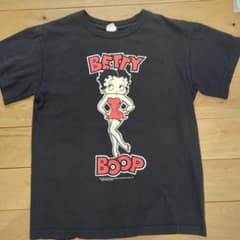 Betty Boop ベティ・ブープ Tシャツ ブラック Sサイズのサムネイル