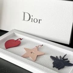 新品未使用 Dior ディオール チャームセット ハート 星 蜂