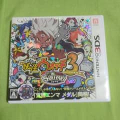 3DS 妖怪ウォッチ3 スキヤキ メダル未開封 付属品完備 - メルカリ