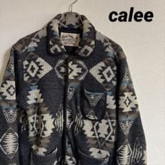 calee キャリー ネイティブ柄 ビーチクロス ジャケット L - メルカリ
