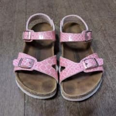 ビルケン Birkenstock キッズ サンダル ピンク 28 / 18cm