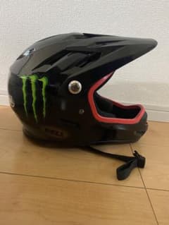 BELL SMX フルフェイスヘルメット ブラック/レッド/バイク/bmxのサムネイル