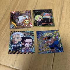 ONE PIECE シール 4枚セットのサムネイル