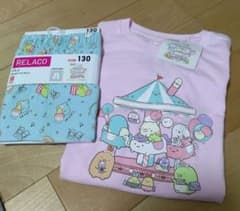 ユニクロ  【リラコ】【  UT半袖】130cm  すみっコぐらしのサムネイル
