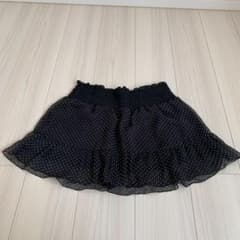 Rin様専用　ブラック　ドットミニスカートのサムネイル