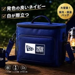 【早い者勝ち‼︎】保冷・保温バッグ 大容量 ネイビー　ゴルフキャンプスポーツのサムネイル