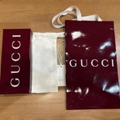 GUCCI グッチ 空箱 ショッパーセット 保存袋付き - メルカリ