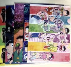 おそ松さんクリアファイル① おそ松さん クリアファイル① おそ松 カラ松 チョロ松 一松 十四松