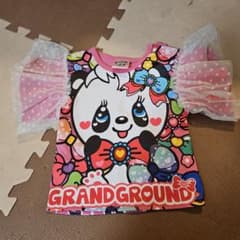 GRANDGROUND パンダ Tシャツ 90cmのサムネイル