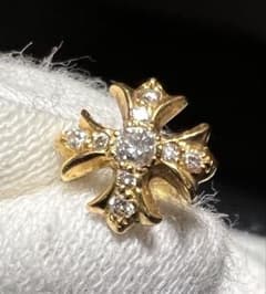 Chrome Hearts 22k STUD No2 CH PLUS DMND - メルカリ