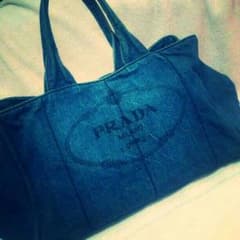 PRADA 正規品 カナパ デニムのサムネイル