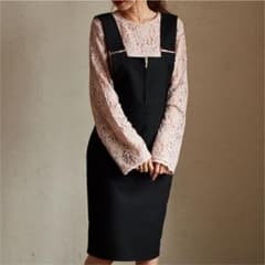 Cherie Mona ウールZIPサロペットのサムネイル