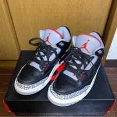 Nike Air Jordan 3 Black Cement 2018 26cmのサムネイル