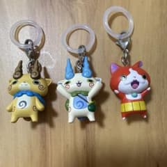 妖怪ウォッチ めじるしアクセサリー ジバニャン、コマさん、コマじろうのサムネイル