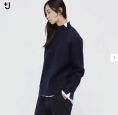 UNIQLO ＋J  プレミアムラムケーブルハイネックセーター　3xlのサムネイル
