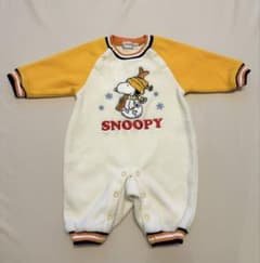 スヌーピー フリース カバーオール 70cmのサムネイル