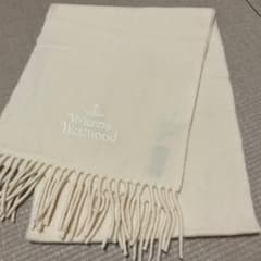 Vivienne Westwood マフラー クリームホワイト オーブ - メルカリ