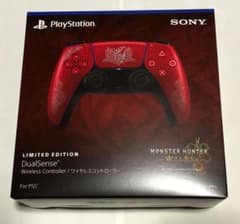 몬스터 헌터 와일즈 한정판 컨트롤러 PS5 신품 미사용