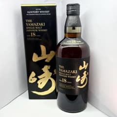 未開封 山崎 18年 シングルモルトウイスキー 箱付き 新品 - メルカリ