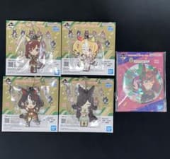 一番くじ ウマ娘 14弾 まとめ売り　G賞　H賞　5点セットのサムネイル