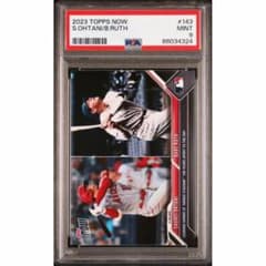PSA9 大谷翔平 ベーブ・ルース 2023 Topps Now #143 - メルカリ