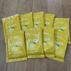 イオン温泉 ゆずの香り 入浴剤 9袋セットのサムネイル