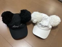 ディズニーリゾート ミッキーマウスポンポン耳付きキャップ 2色セットのサムネイル