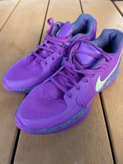 NIKE バッシュ パープル JA2 ジャモラント 27.5 - メルカリ