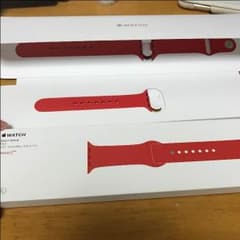 Applewatch 38mm用バンド （赤）のサムネイル