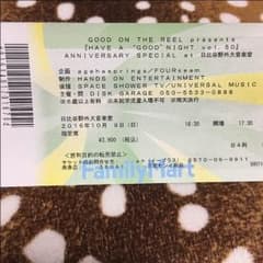 GOOD ON THE REEL ライブ チケットのサムネイル