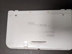 【ジャンク品・傷少なめ】Nintendo　New3DSLL　ホワイトのサムネイル