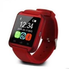 送料無料☆多機能スマートウォッチ U8 Bluetooth レッドのサムネイル