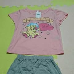 新品 女の子 夏用 半袖 パジャマのサムネイル
