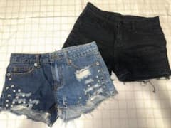 デニムショートパンツ セットのサムネイル