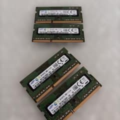 SAMSUNG/4GB/PC3L-12800S/メモリ4枚セット - メルカリ