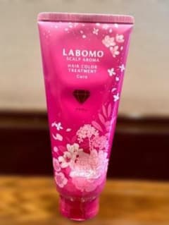 【未開封】LABOMO スカルプアロマ ヘアカラートリートメント～ブラウンのサムネイル