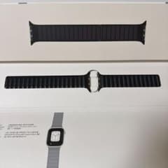 Apple Watch 純正 レザーリンク 41mm ミッドナイトのサムネイル