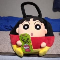 크레용 신짱 초코비 봉제인형 가방 파우치