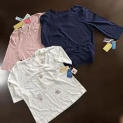 【新品タグ付/百貨店購入品】laruvix/Liernaカットソーセット 日本製のサムネイル