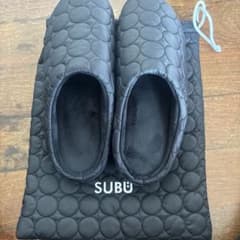 SUBU ブラック スリッパのサムネイル