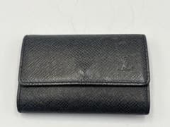 Louis Vuitton タイガ 6連キーケース ミュルティクレ6 黒 - メルカリ