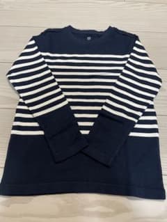 【UNIQLO】長袖ボーダーTシャツのサムネイル