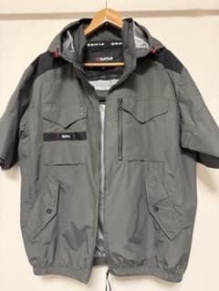 バートル 空調服 AC1156 ストームグレー XXL 半袖ブルゾンのサムネイル