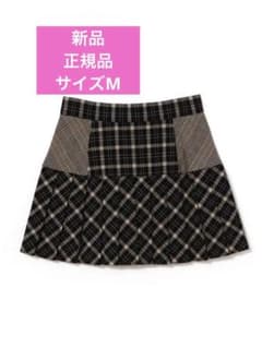 新品未使用 Coco check pleats skirt andmary M - メルカリ
