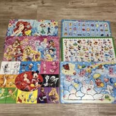 ディズニーキャラクター ジグソーパズル 6個セットのサムネイル