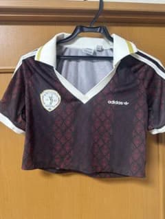 adidas オリジナルス ポロシャツ クロップド丈のサムネイル