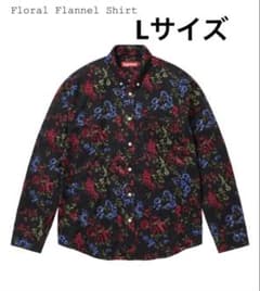 Supreme Floral Flannel Shirt Lサイズ - メルカリ