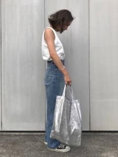 mystic bindu シャイニートートバッグ(メタルトートバッグ)のサムネイル