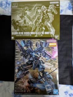 MGガンダムマークⅤ＆HGリーベン・ヴォルフ未組立品セット MGガンダムマークⅤ＆HGリーベン・ヴォルフ未組立品セット - メルカリ