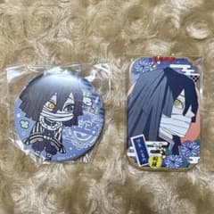 鬼滅の刃 伊黒小芭内 缶バッジ 2点セットのサムネイル